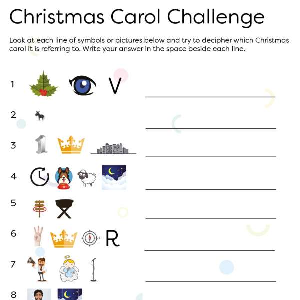 Supplies Scripture Union photo relating to Christmas Carol Trivia Printable referred to as Components Scripture Union